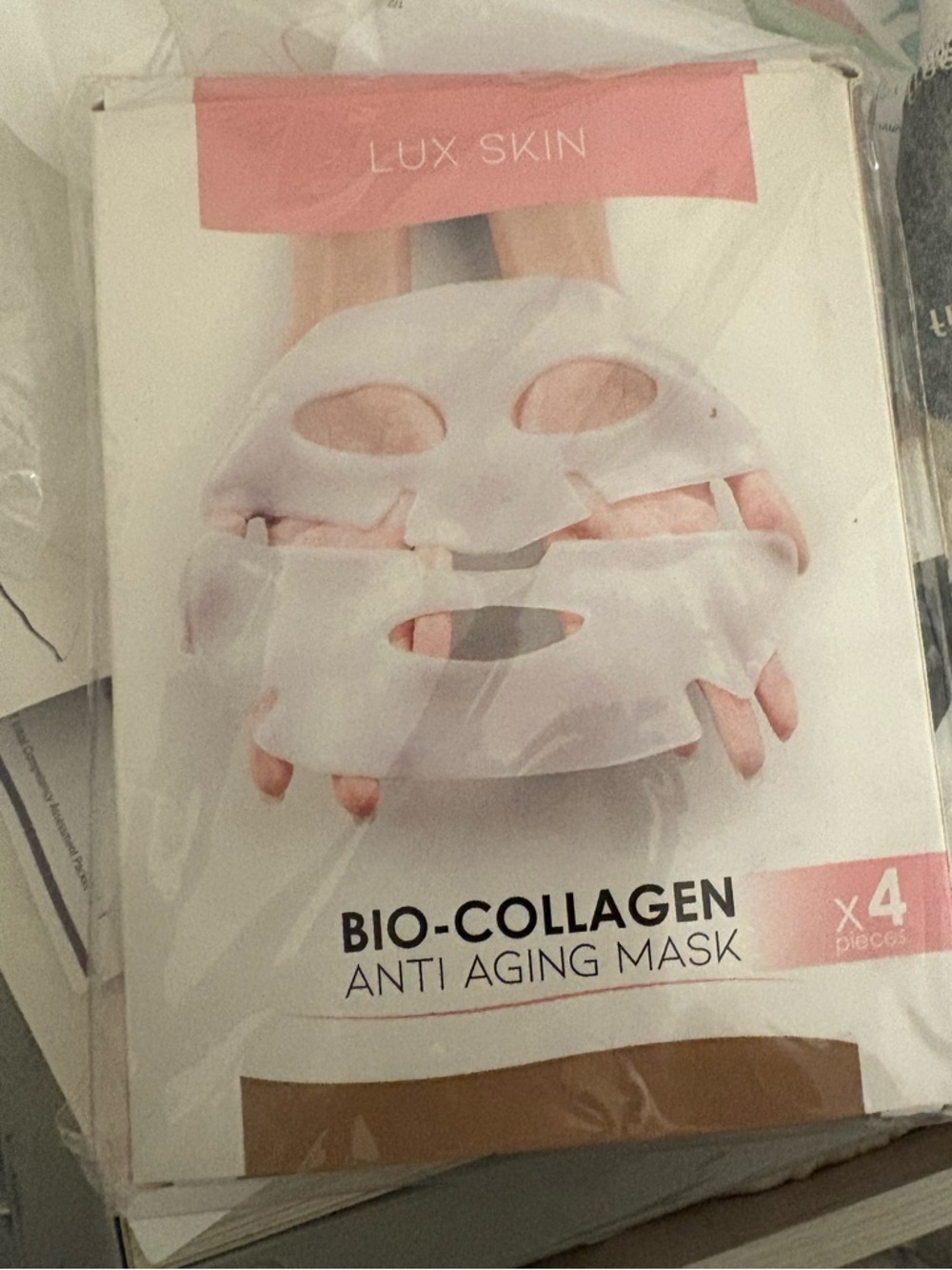 Bio-Collagen Anti-Aging Mask - White (4 Pack)